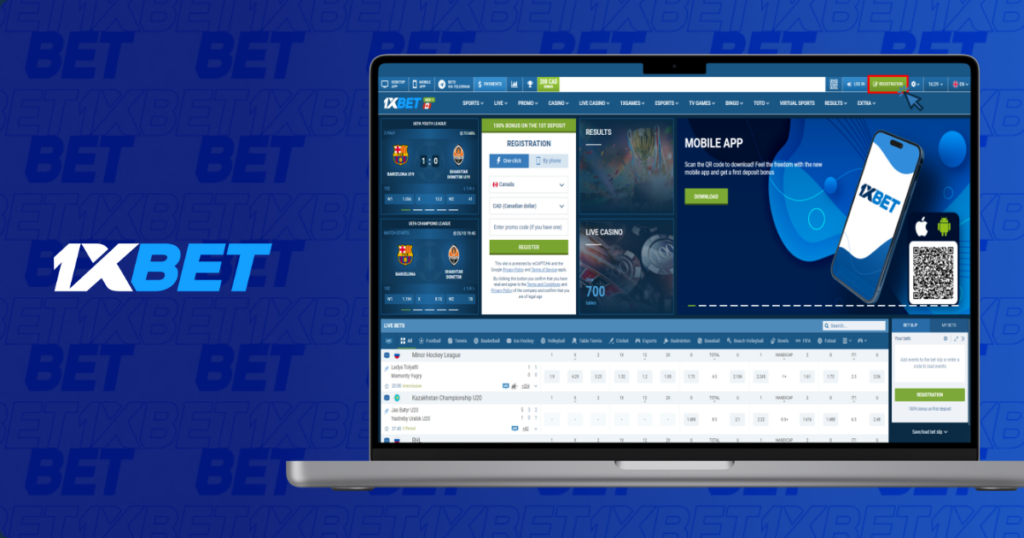 1xBet Registration Guide